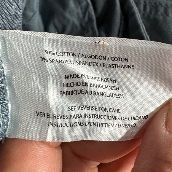 Gap Women’s Sz 14 Slim Ankle Pant  4 pockets blue/gray color Inseam:26.5” - Picture 6 of 6